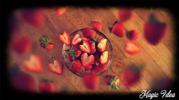 Strawberry Wallpaper capture d'écran 3