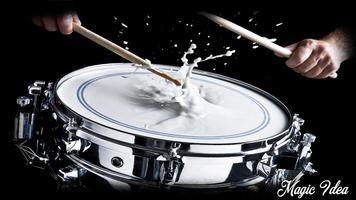 برنامه‌نما Drums Wallpaper عکس از صفحه