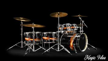 Drums Wallpaper Cartaz