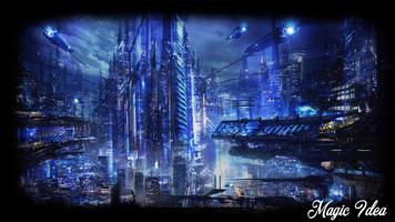 Future City Wallpaper capture d'écran 1