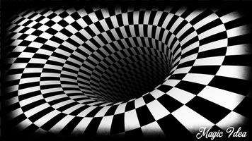 Illusion Wallpaper Affiche