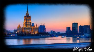 Moscow Wallpaper Affiche