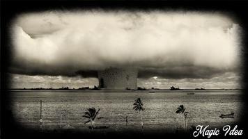 Nuclear Explosion Wallpaper الملصق