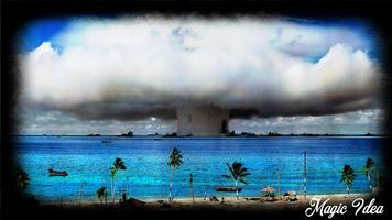 Nuclear Explosion Wallpaper imagem de tela 2