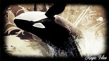 Orca Wallpaper Affiche