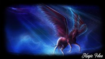 Pegasus Wallpaper Affiche