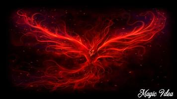 Phoenix Wallpaper Affiche