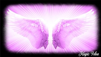 Angel Wings Wallpaper Affiche