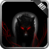 Black Wolf Wallpaper আইকন