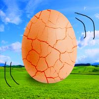 Poster Agitazione uova
