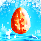 Рождество Краска яйцо иконка