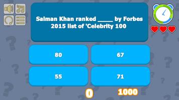 Salman Khan Quiz screenshot 1