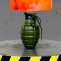 EXPERIMENT HYDRAULIC PRESS 100 TON vs BOMB