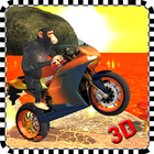 Super Off Road Bike Lava Stunt de los simios icono