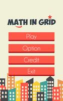 Math In Grid Affiche