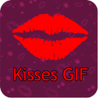 Kisses GIF icône