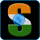 Indian Flag Letter Wallpaper иконка