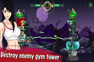 2 Schermata Clash of Gym Towers - Strategic Action Game