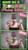 Zombie Bildbearbeitung 😨 Gesichtsmasken App Plakat