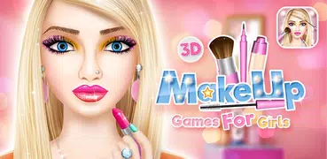 3D Makeup Games For Girls