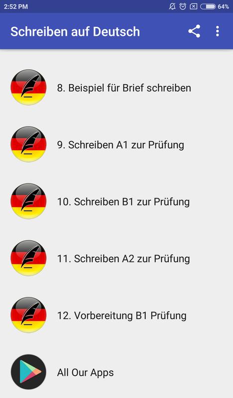 german certificates a1 a2 b1 b2 letter or email apk screenshot brief schreiben zur prfung zertifikat deutsch - B1 Prufung Brief Schreiben Beispiel german certificates a1 a2 b1 b2 letter or email apk screenshot brief schreiben zur prfung zertifikat deutsch - B1 Prufung Brief Schreiben Beispiel