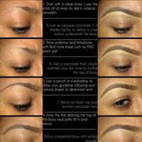 How To Make Up Eyebrow Affiche