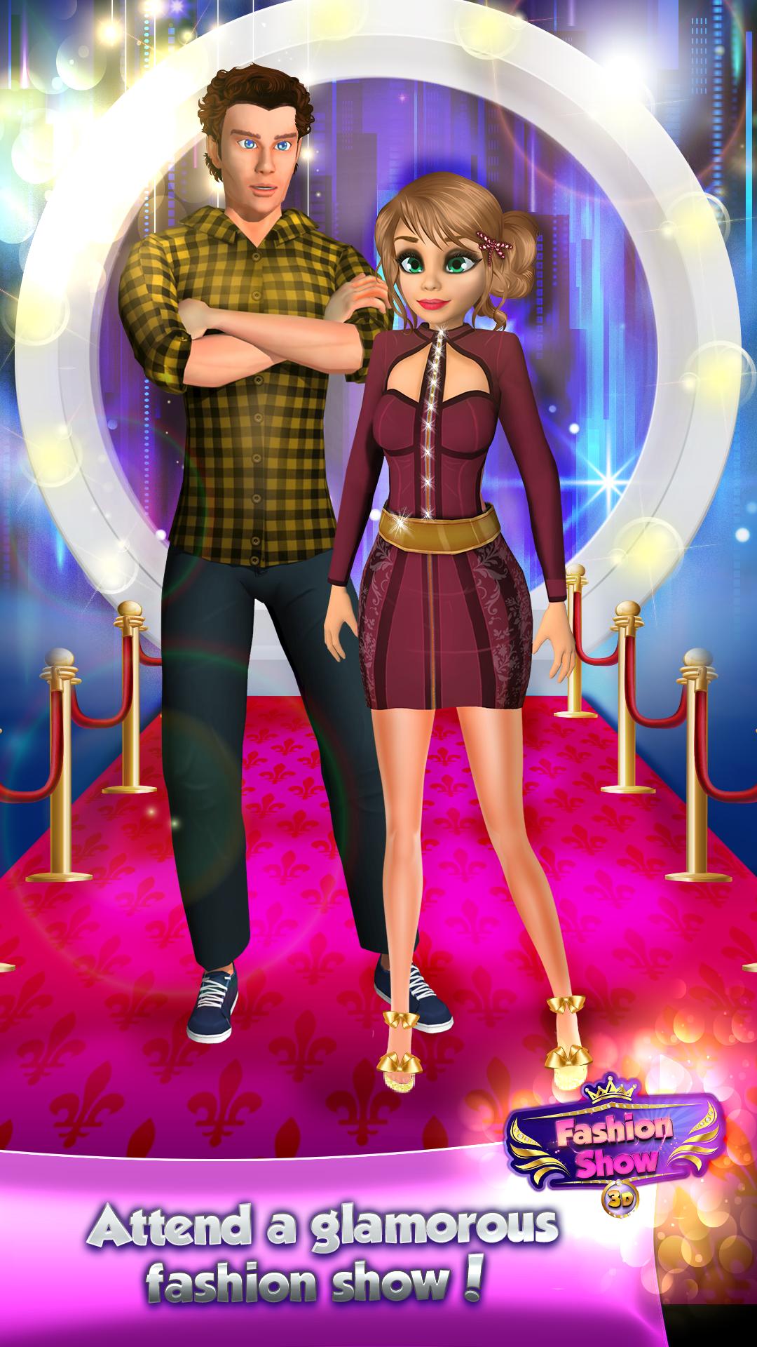  Model  Dress  up 3D Fashion Show Game  for Android APK 