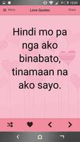 Tagalog Love Quotes screenshot 1