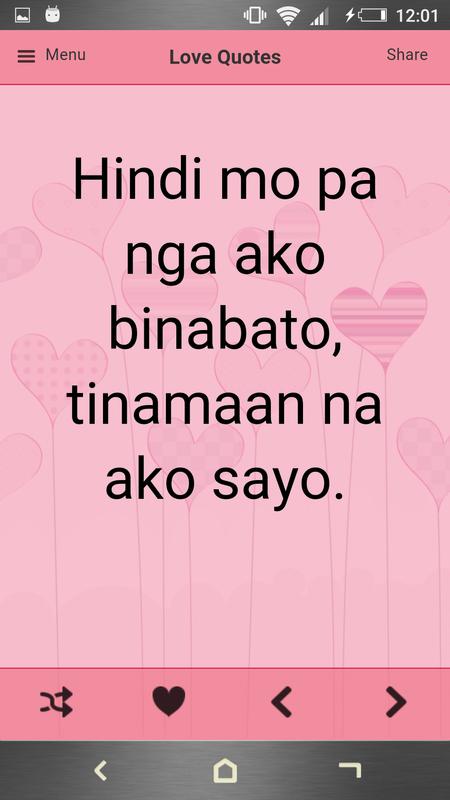 Tagalog Love Quotes for Android - APK Download
