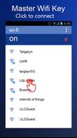 Wifi Master key 2018 captura de pantalla 1