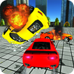 Real demolición de carreras de coches
