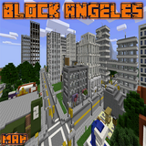 Block Angeles Map MCPE icône