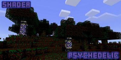 Psychedelic PE Shader for MCPE Plakat