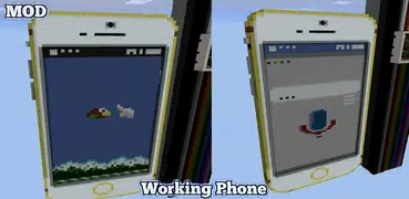 Working Phone Mod MCPE