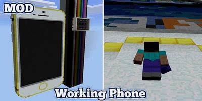 Working Phone Mod MCPE 스크린샷 1