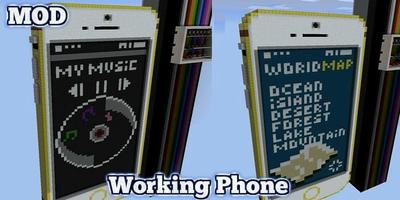 Working Phone Mod MCPE capture d'écran 2