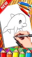 Draw  Fish  for  kids screenshot 1