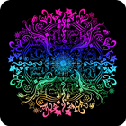 ぬりえの本Mandala - 大人のための色付けゲーム アイコン