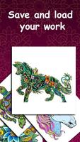 ぬりえの本Mandala - 大人のための色付けゲーム ポスター