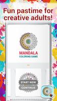 Coloring Pages – Mandala Art Affiche