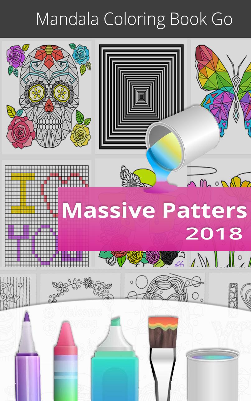 Super Coloring Books Mandala Adults Kids 2018 For Android