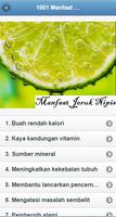 Poster Benefits of Lime