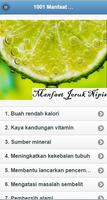 Benefits of Lime Affiche
