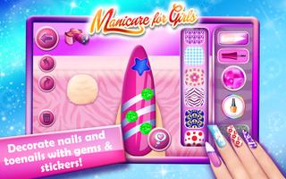 برنامه‌نما Nail Salon-Manicure for Girls عکس از صفحه