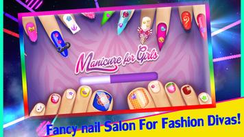 Salon Manicure: Set of Nail Polish and Spa capture d'écran 1