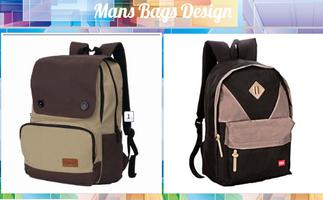 Man's Bags Design Cartaz