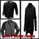 Design of Men's Jacket