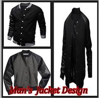Design of Men's Jacket Affiche