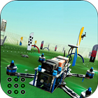Drone racing Lock Screen icône