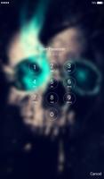 SKULL Lock Screen تصوير الشاشة 2